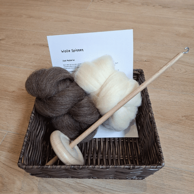 Handspinnen Anfängerset Yuniku