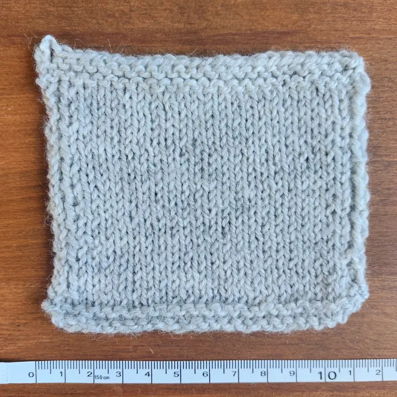 Bc Semilla GOTS Wolle Strickprobe Yuniku 
