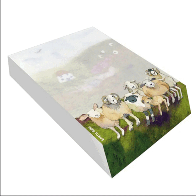 Emma Ball Notizblock Felted Sheep Schafe Yuniku