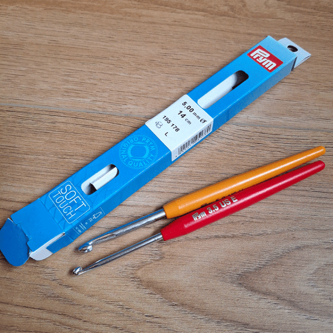 Prym Häkelnadel für Wolle und Baumwolle Yuniku