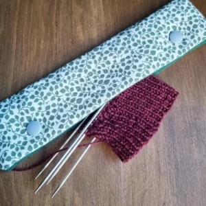 Nadelmäppchen Nadelgarage Nadelspiel Stricknadeln unterwegs Yuniku