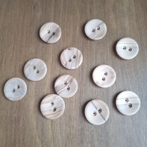 Holzknöpfe Olivenholz Knopf Yuniku