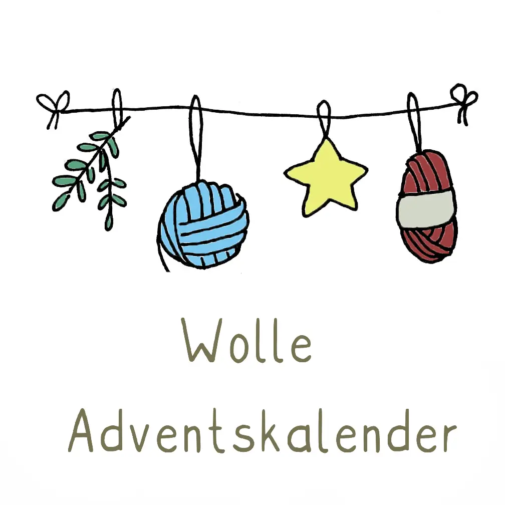 Adventskalender kreativ Wolle Yuniku